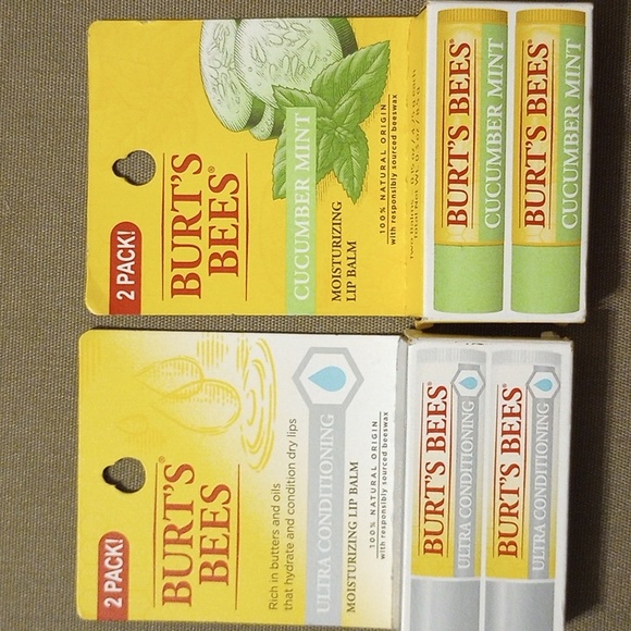 5 Packs of Burt's Bees Lip Balm - Picture 2 of 4